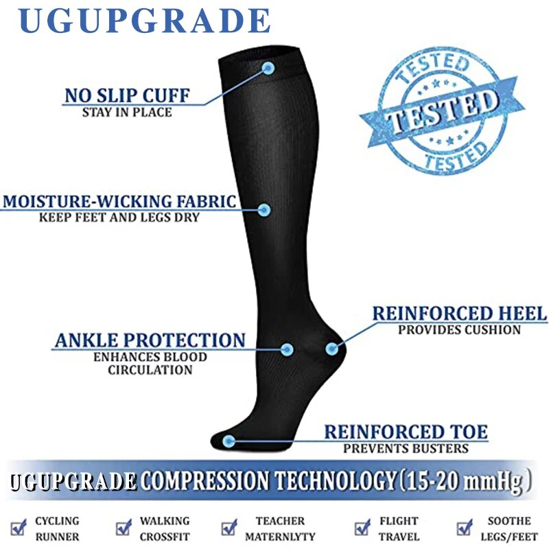 Healthcare Worker's Compression Socks