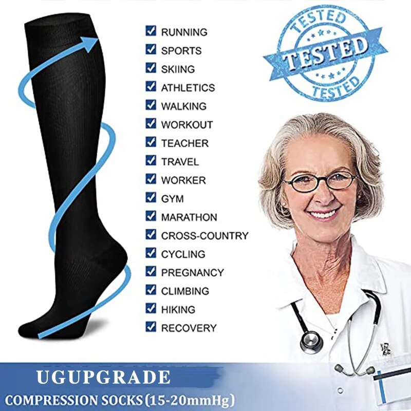 Healthcare Worker's Compression Socks