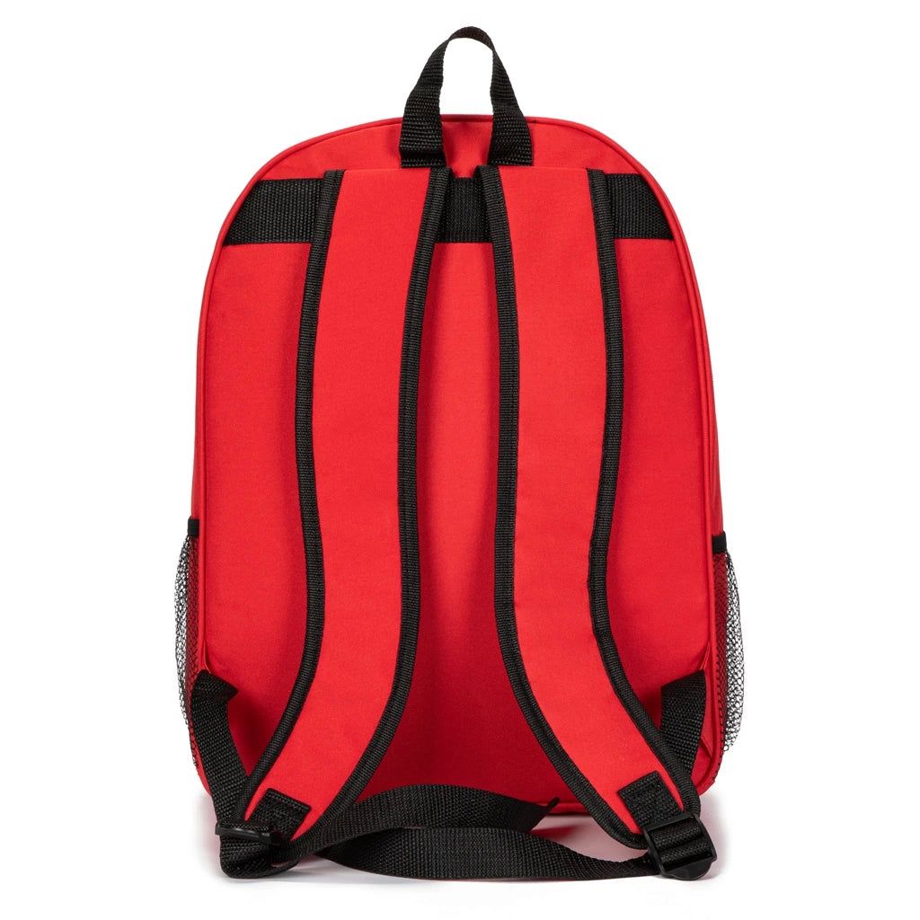 Red Emergency Bag First Aid Backpack Empty Medical First Aid Bag Treatment First Responder Trauma Bags for Preschool Child Care